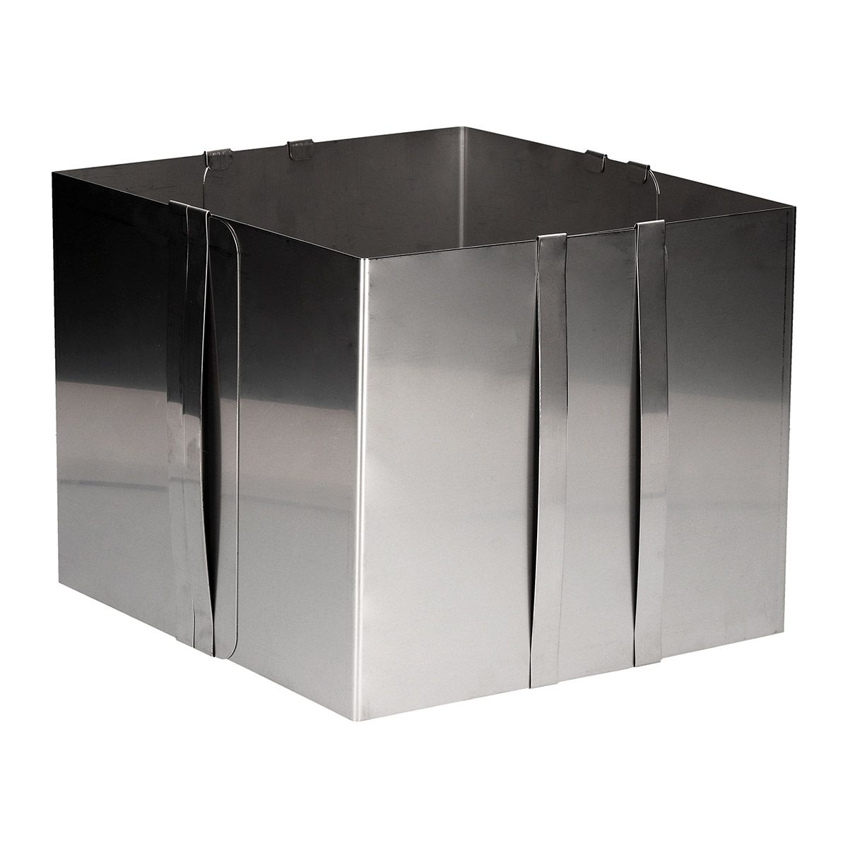 Cake Masters ráfek na dort nastavitelný hranatý výška 20 cm